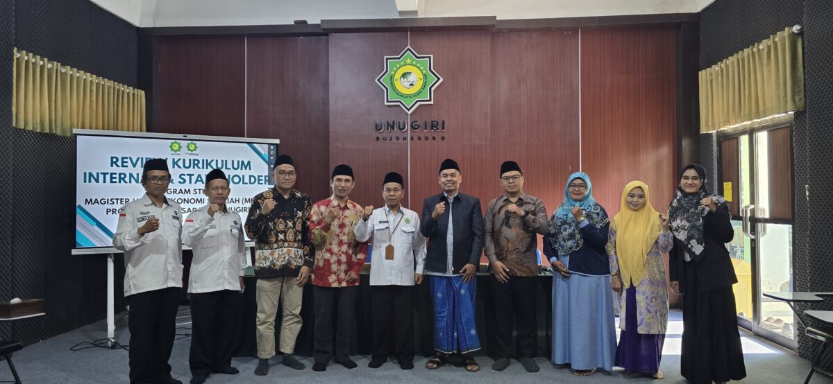 Pascasarjana UNUGIRI Gelar Review Kurikulum Internal & Stakeholder Prodi MHES