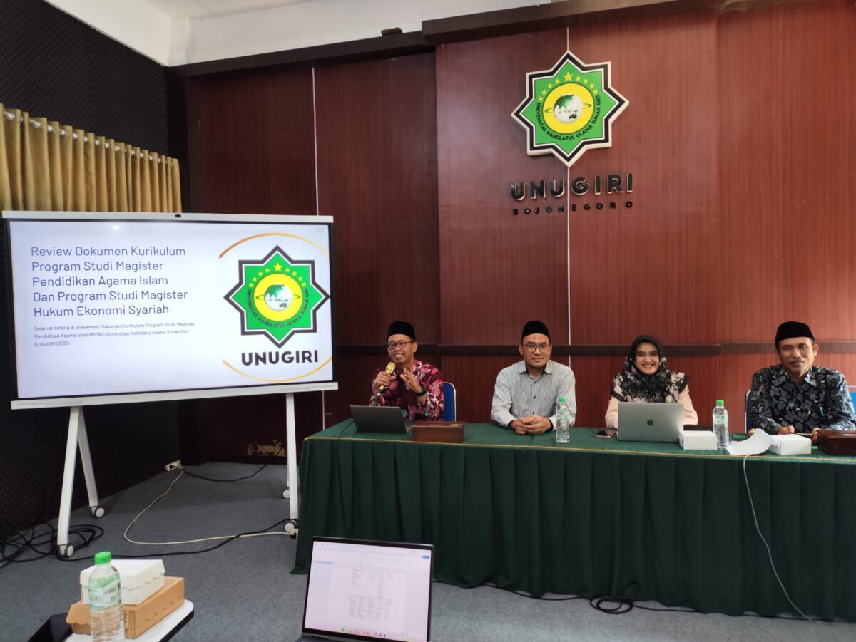 Pascasarjana UNUGIRI Matangkan Kurikulum Lewat Pleno Dir. AKK