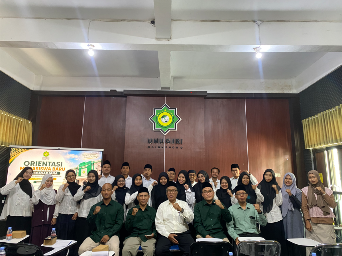 Langkah Besar Dimulai dari Sini! Pascasarjana UNUGIRI Sambut Mahasiswa Baru dalam Audiensi dan Orientasi Semester Ganjil 2026/2027